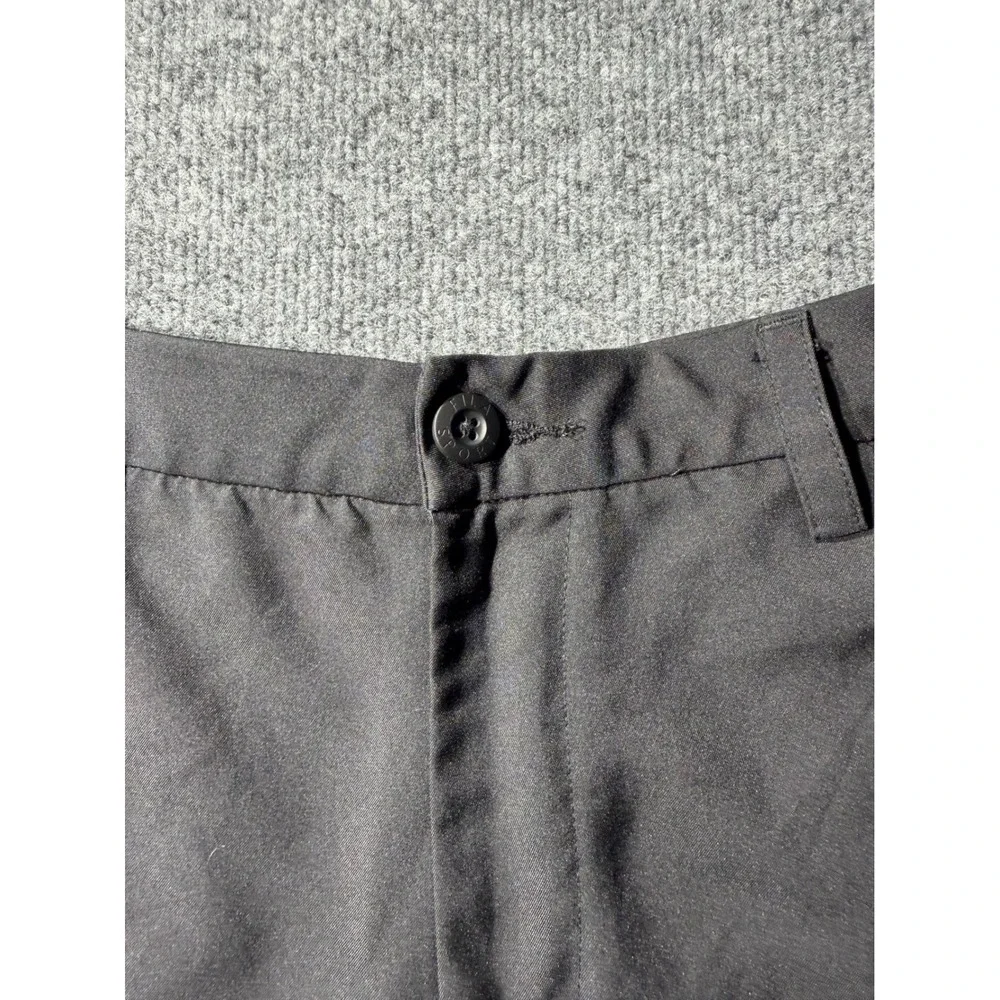 Fila Sport Golf Shorts Mens 38 Black Flat Front Performance Polyester RN 73277